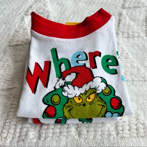 NWT Grinch 2 Piece Pajama Set - Picture 7 of 8